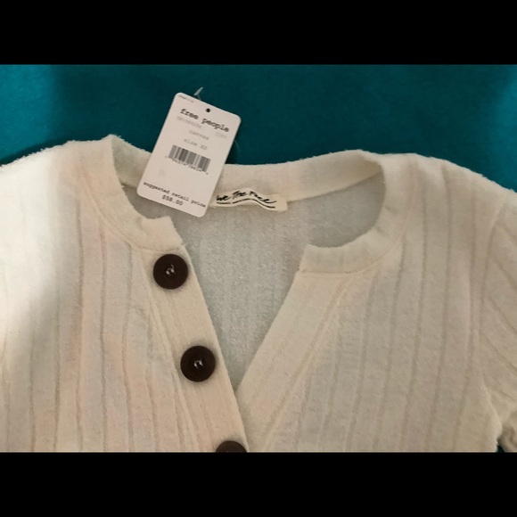 Free People Oliver Henley Long Sleeve  size XS - Picture 8 of 9